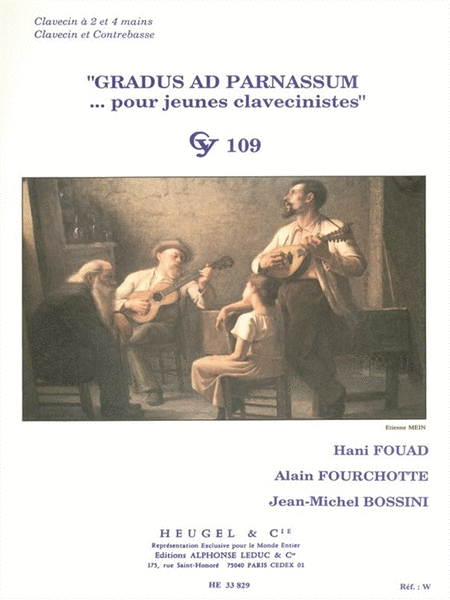 Gradus Ad Parnassum Cy109 Harpsichord and Double Bass Book