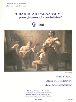 Book cover for Gradus Ad Parnassum Cy109 Harpsichord & Double Bass Book