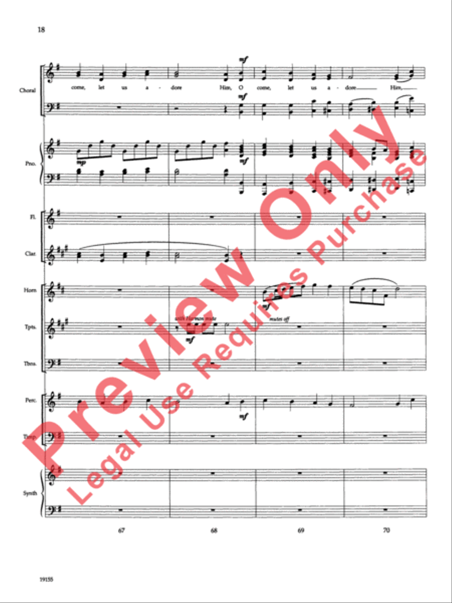 Sing Joy! Choir scores gallery preview page 19