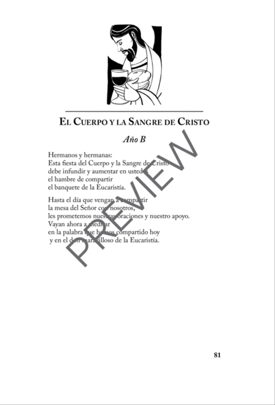 Les Enviamos: Para despedir a los Catecumenos Sacred scores gallery preview page 21