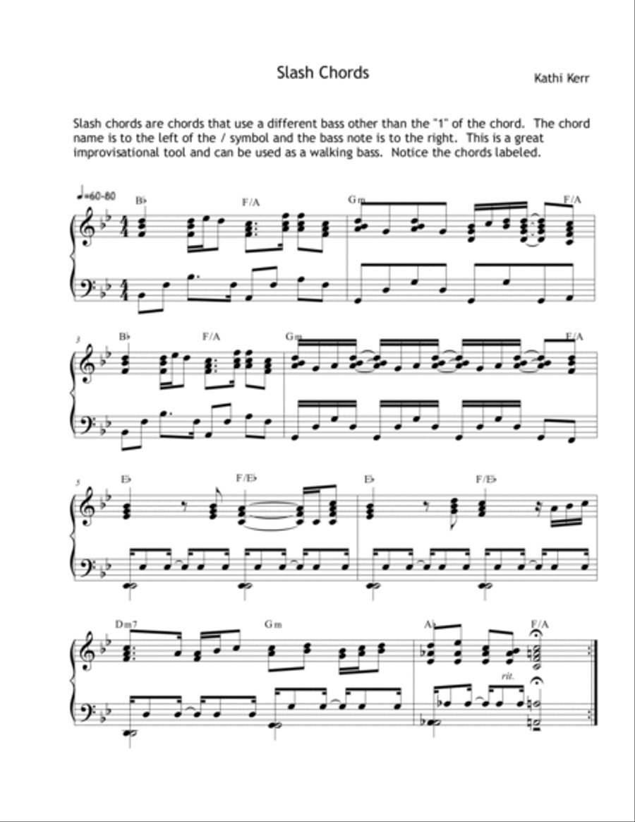 Piano song early advanced - 