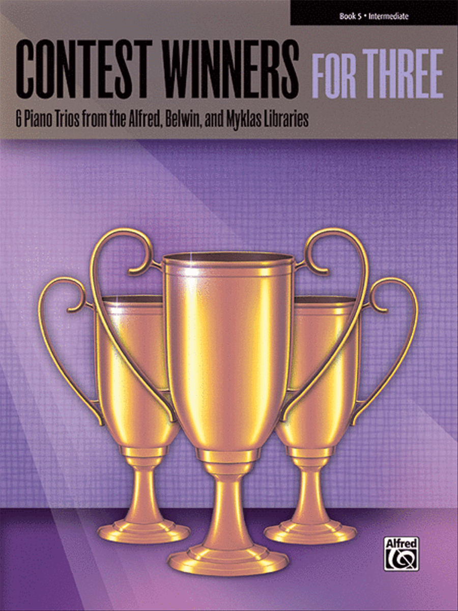 Contest Winners for Three, Book 5 Small Ensemble scores gallery preview page 1