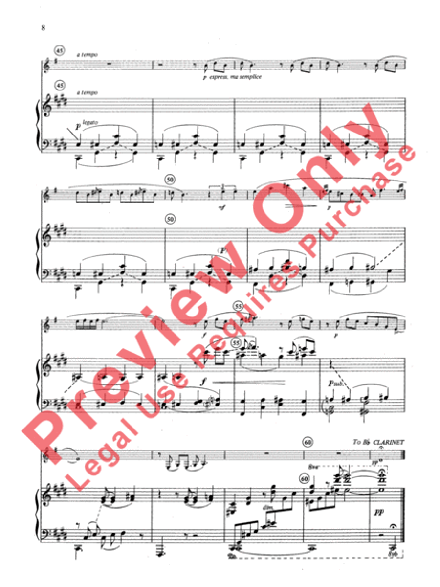 Gershwin Preludes Small Ensemble scores gallery preview page 9