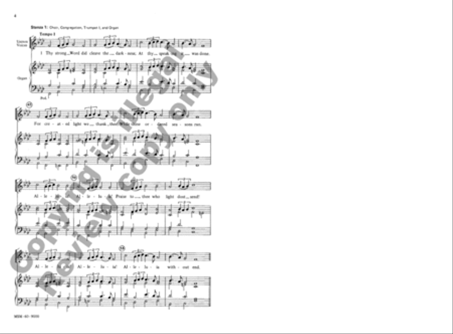 Thy Strong Word Thy Strong Word 3-Part scores gallery preview page 4
