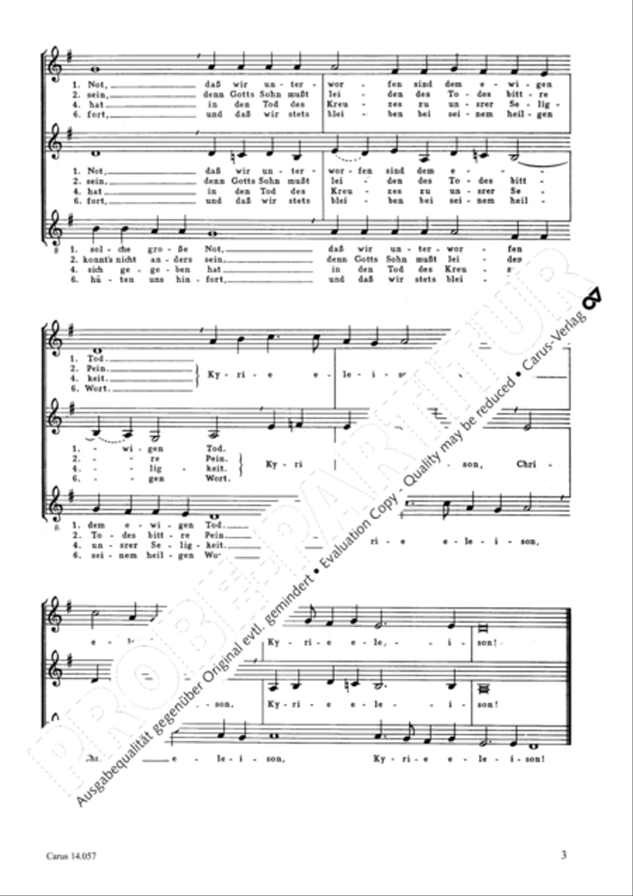 Kukuck; Wagner: O wir armen Sunder Score scores gallery preview page 2