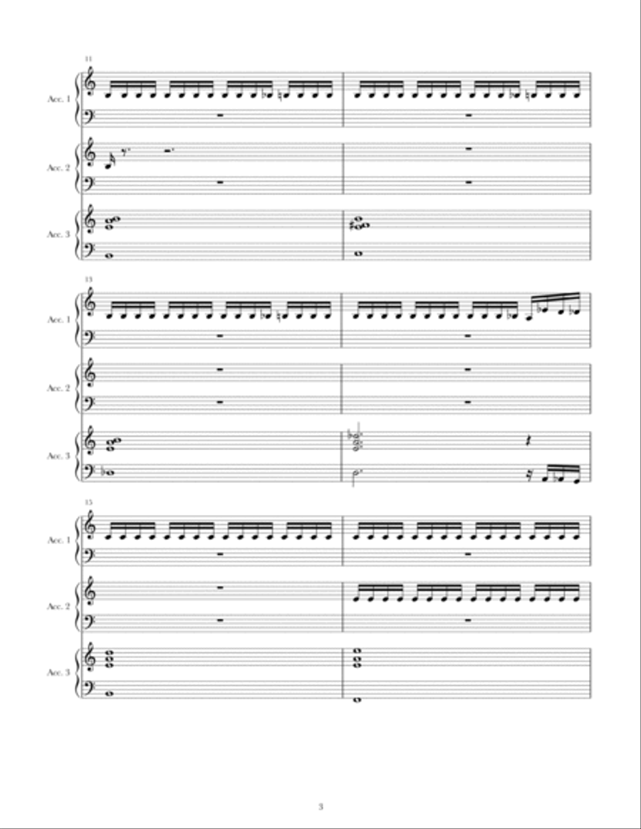 Actuellement? Accordion scores gallery preview page 3