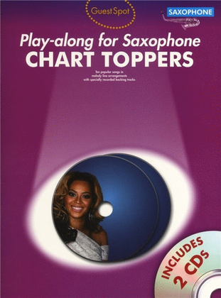 Guest Spot Chart Toppers Sax Book/CD