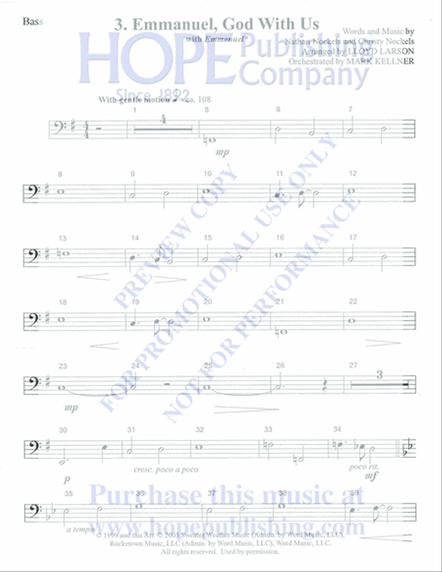 Emmanuel Emmanuel Orchestra scores gallery preview page 383
