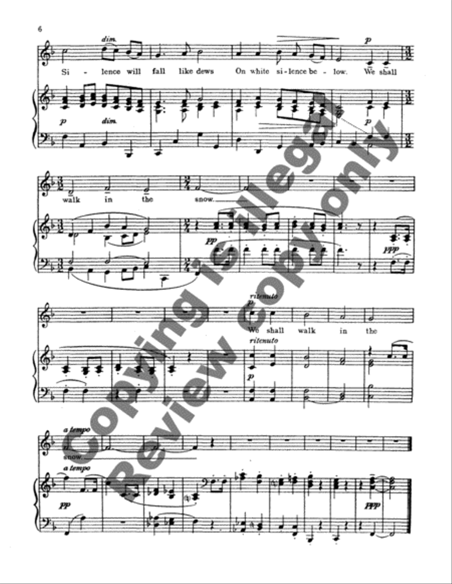 Velvet Shoes Medium Voice scores gallery preview page 4