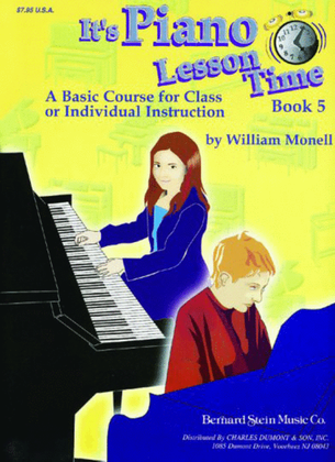 It's Piano Lesson Time Book 5