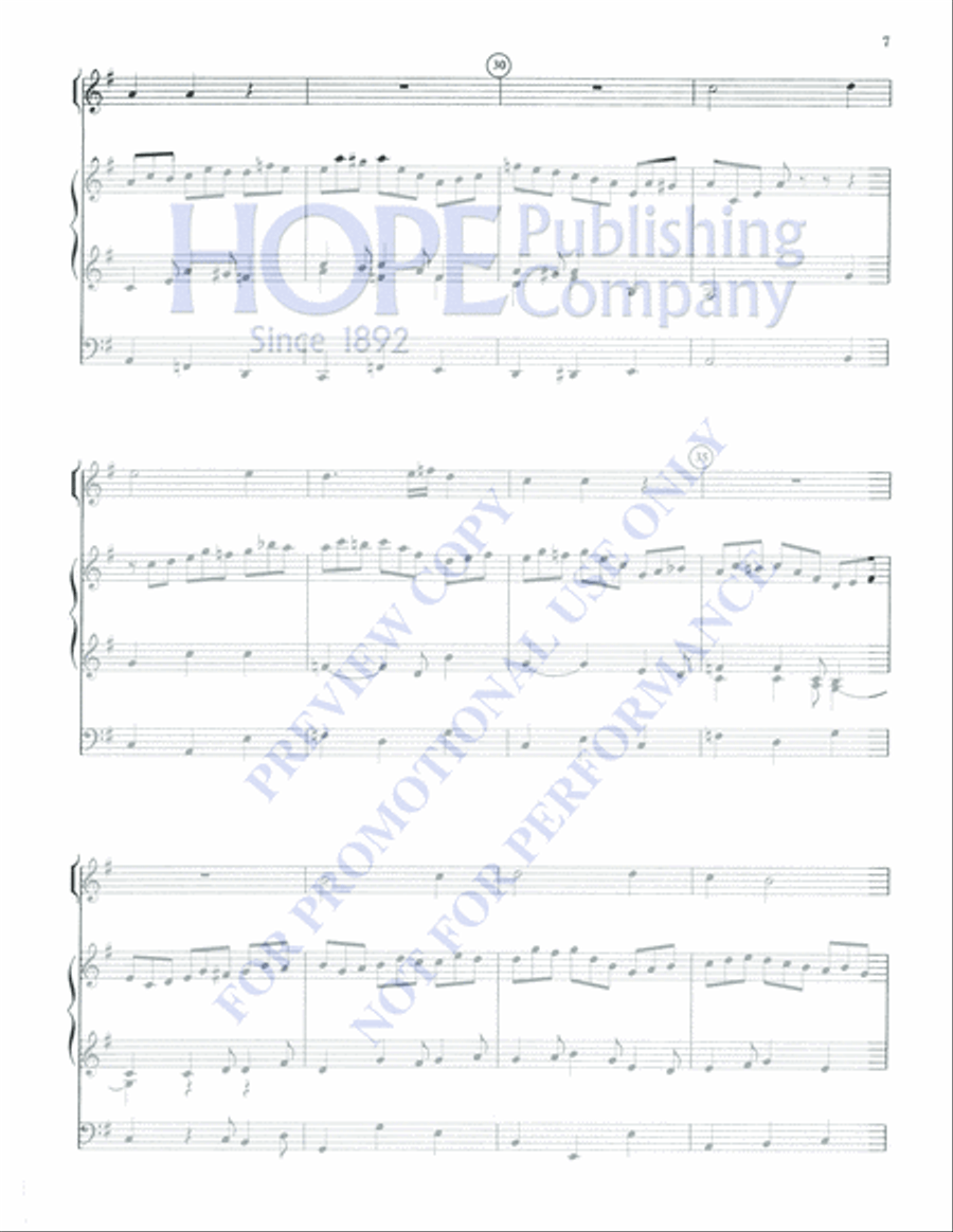 The Classical Wedding Trumpet Solo scores gallery preview page 9