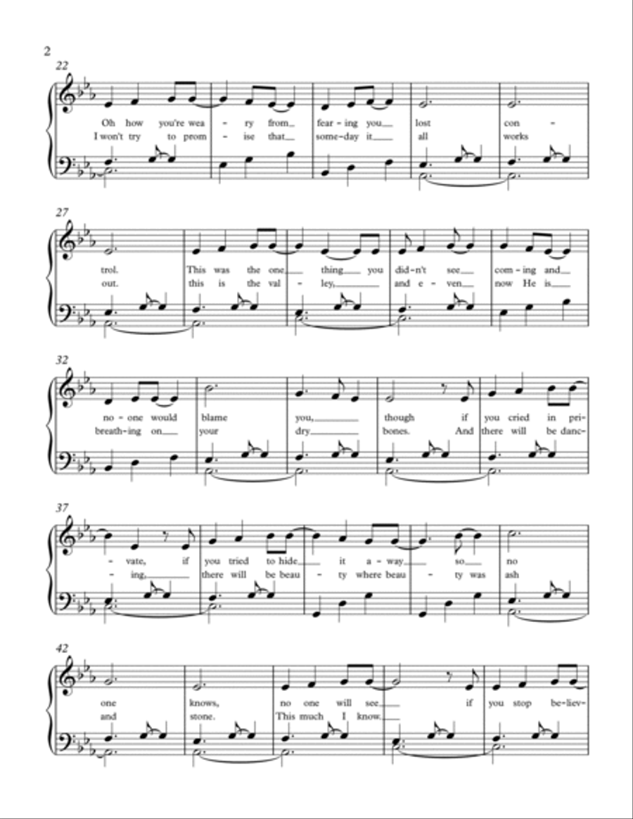Oh My Soul Oh My Soul Piano Solo scores gallery preview page 2
