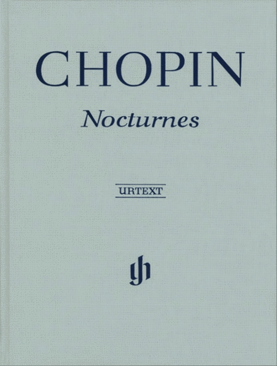 Chopin - Nocturnes Urtext Bound Edition Piano Solo scores gallery preview page 1