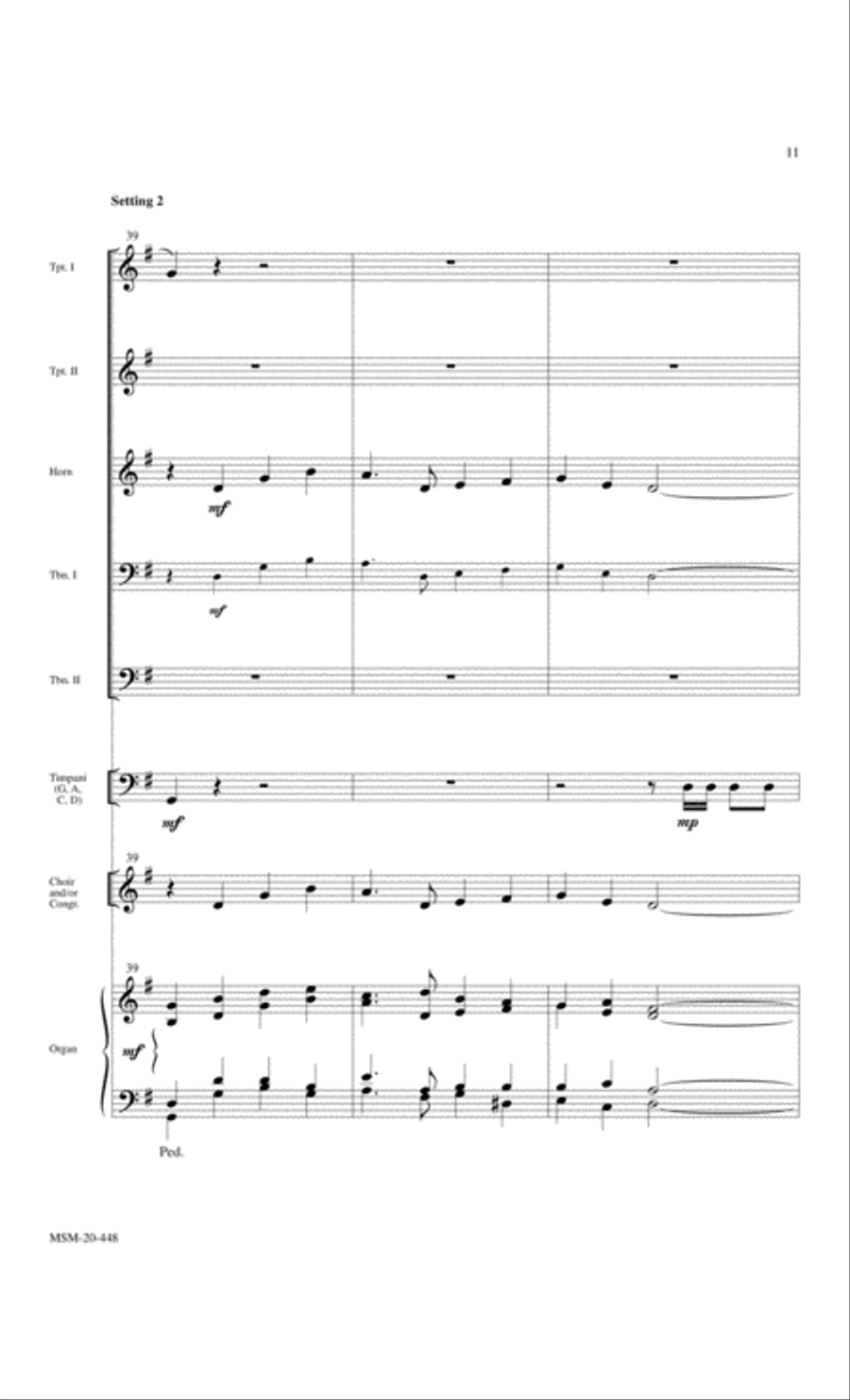 Engelberg Unison Choir scores gallery preview page 4