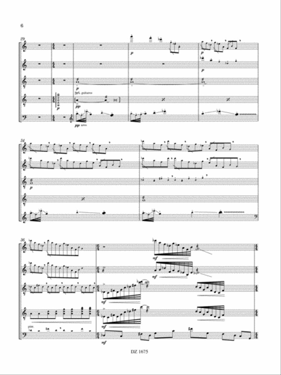 Périodes IV Orchestra scores gallery preview page 6