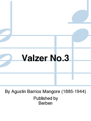 Book cover for Valzer No. 3