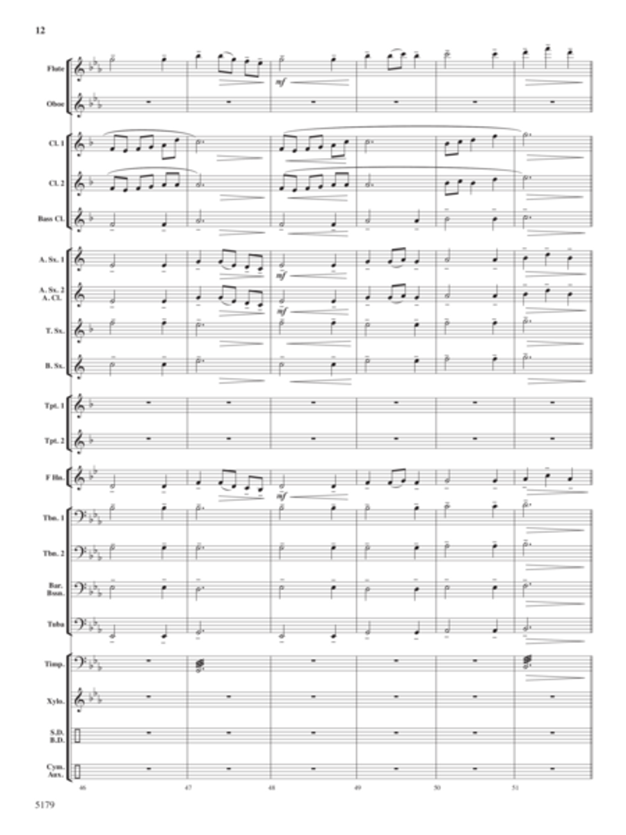 American Journey Concert Band scores gallery preview page 11