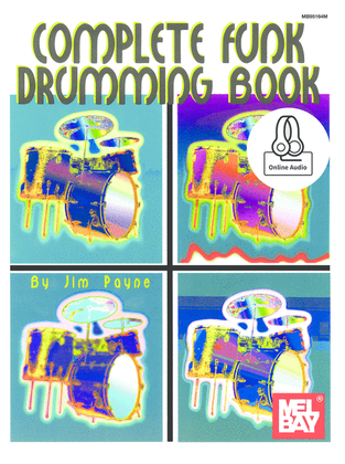 Book cover for Complete Funk Drumming Book
