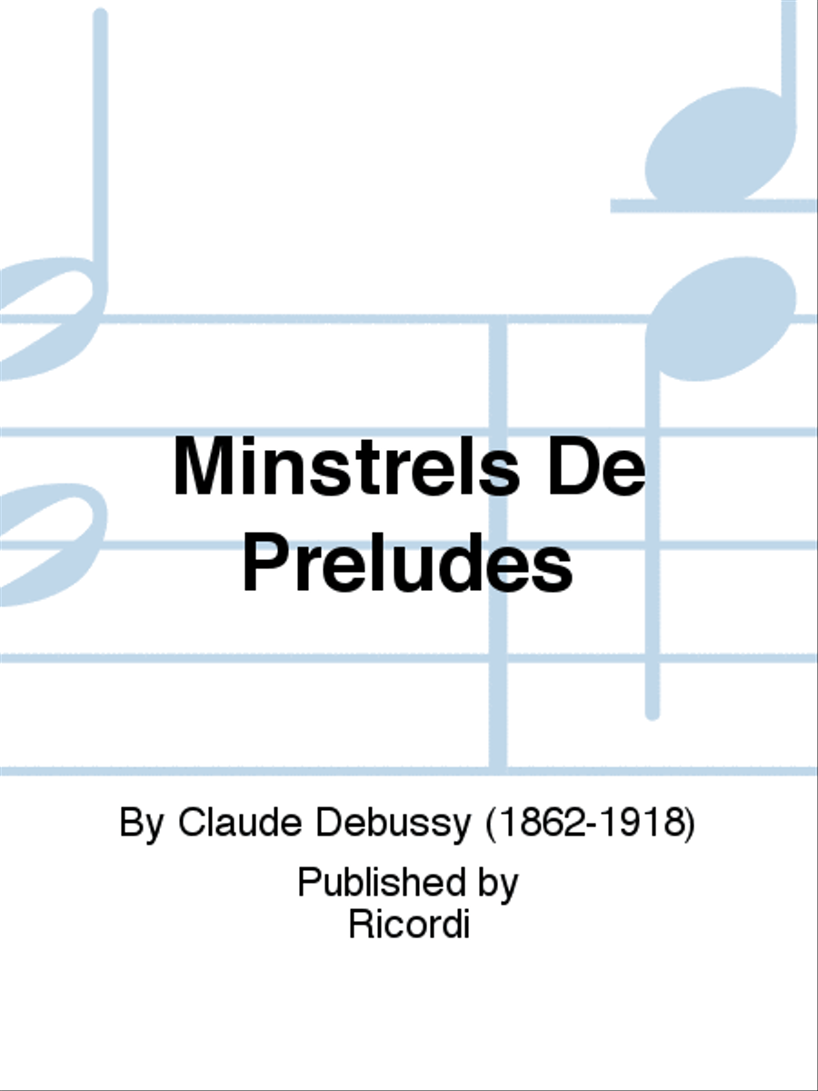Minstrels De Preludes School and Community scores gallery preview page 1