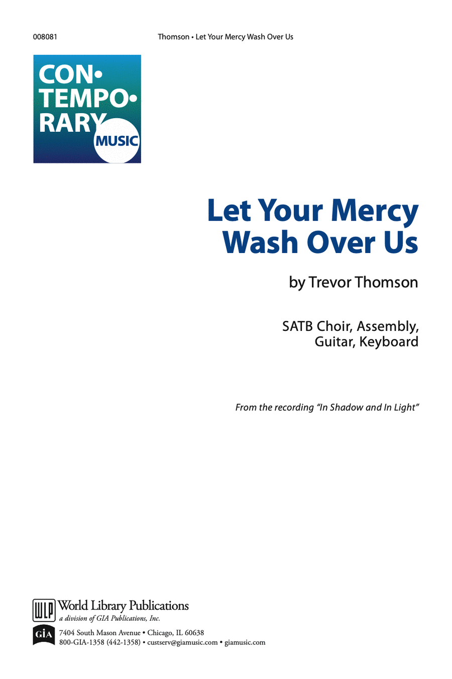 Let Your Mercy Wash Over Us