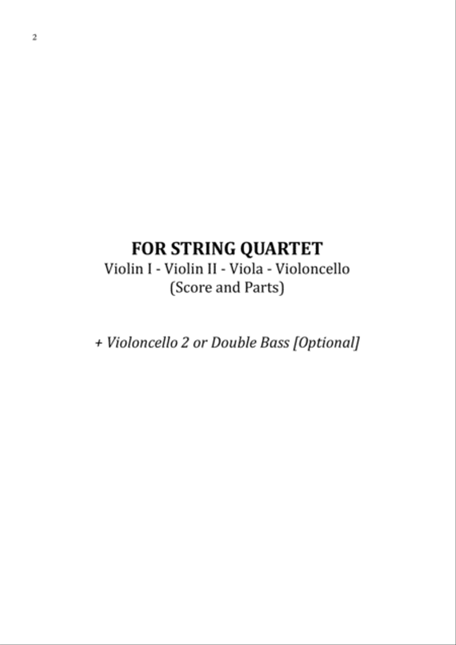 I Say A Little Prayer String Quartet scores gallery preview page 2
