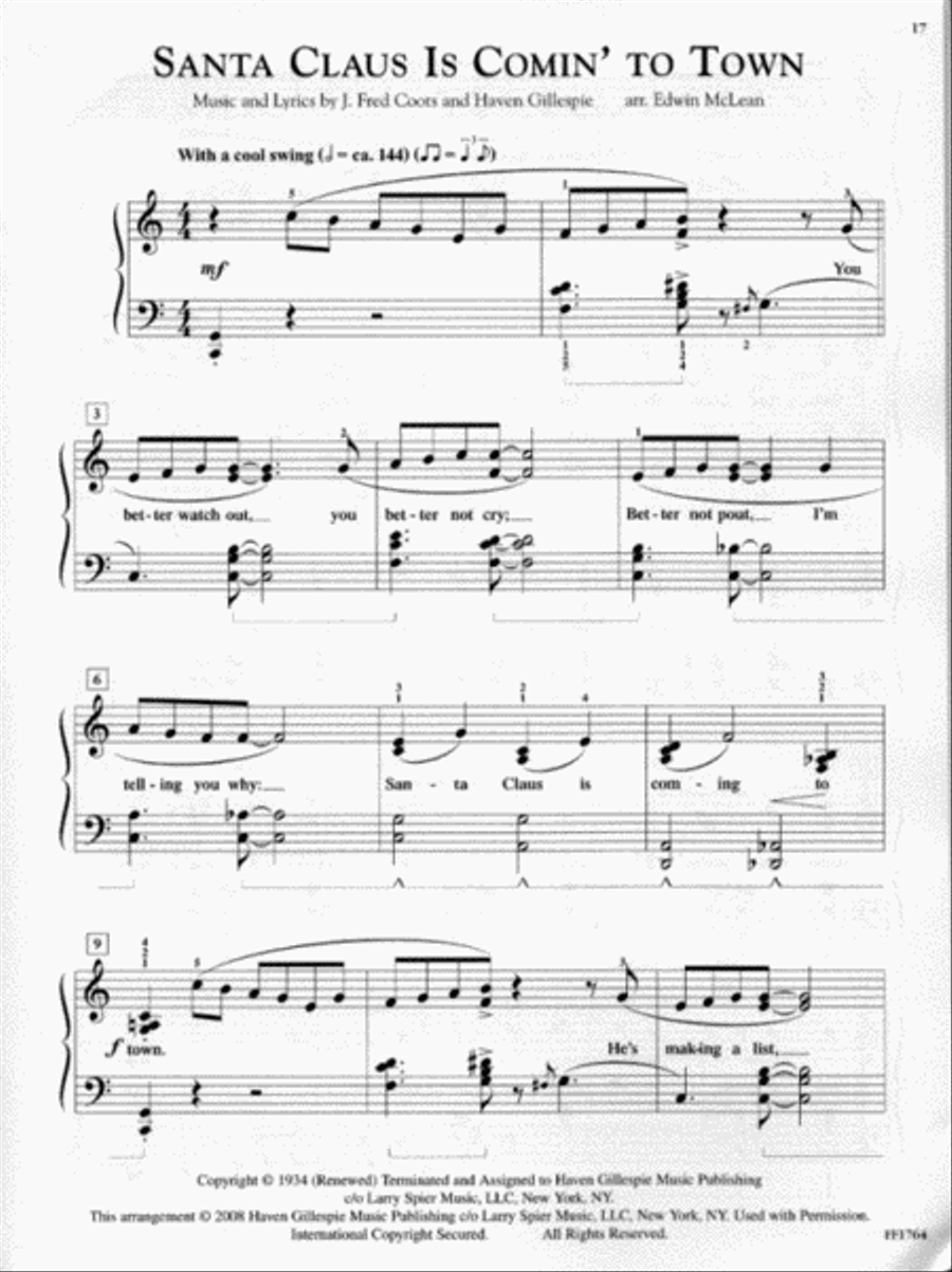 In Recital with Popular Christmas Music, Book 4 Piano Method scores gallery preview page 3
