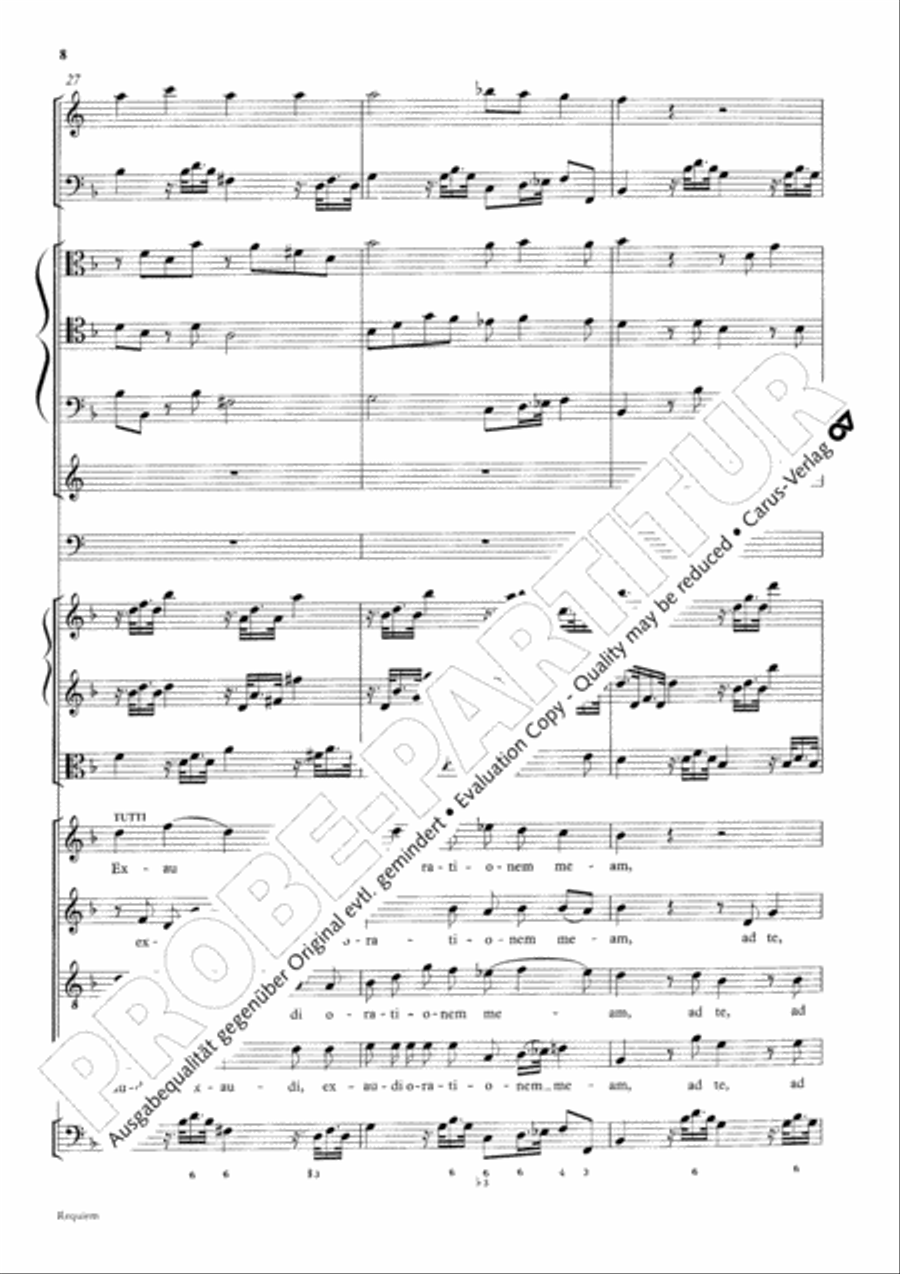 Requiem Requiem 4-Part scores gallery preview page 17