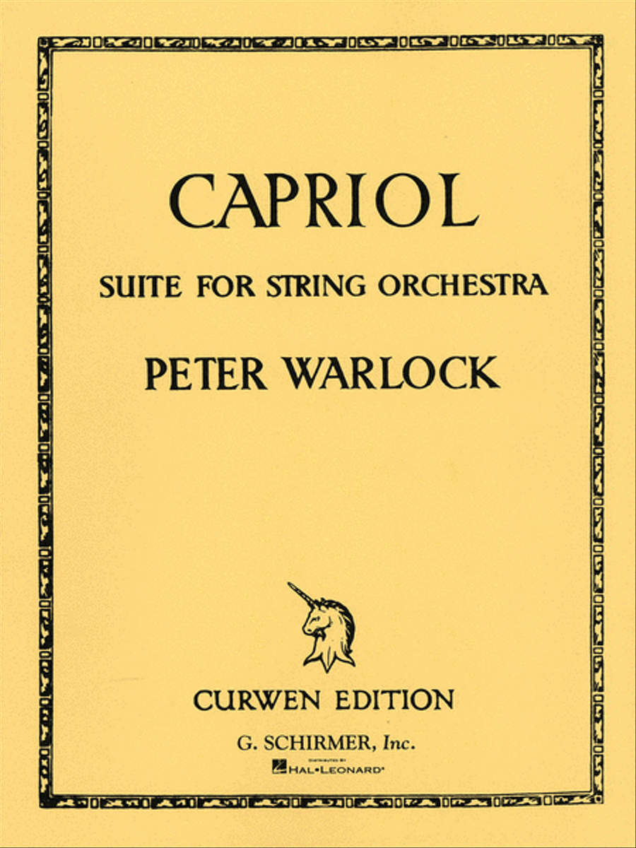 Capriol Suite Orchestra scores gallery preview page 1
