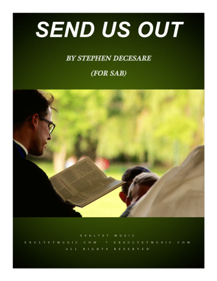 Book cover for Send Us Out (for SAB)