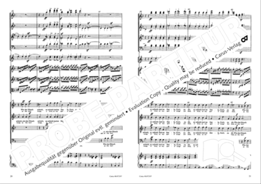 Psalm 42 4-Part scores gallery preview page 12