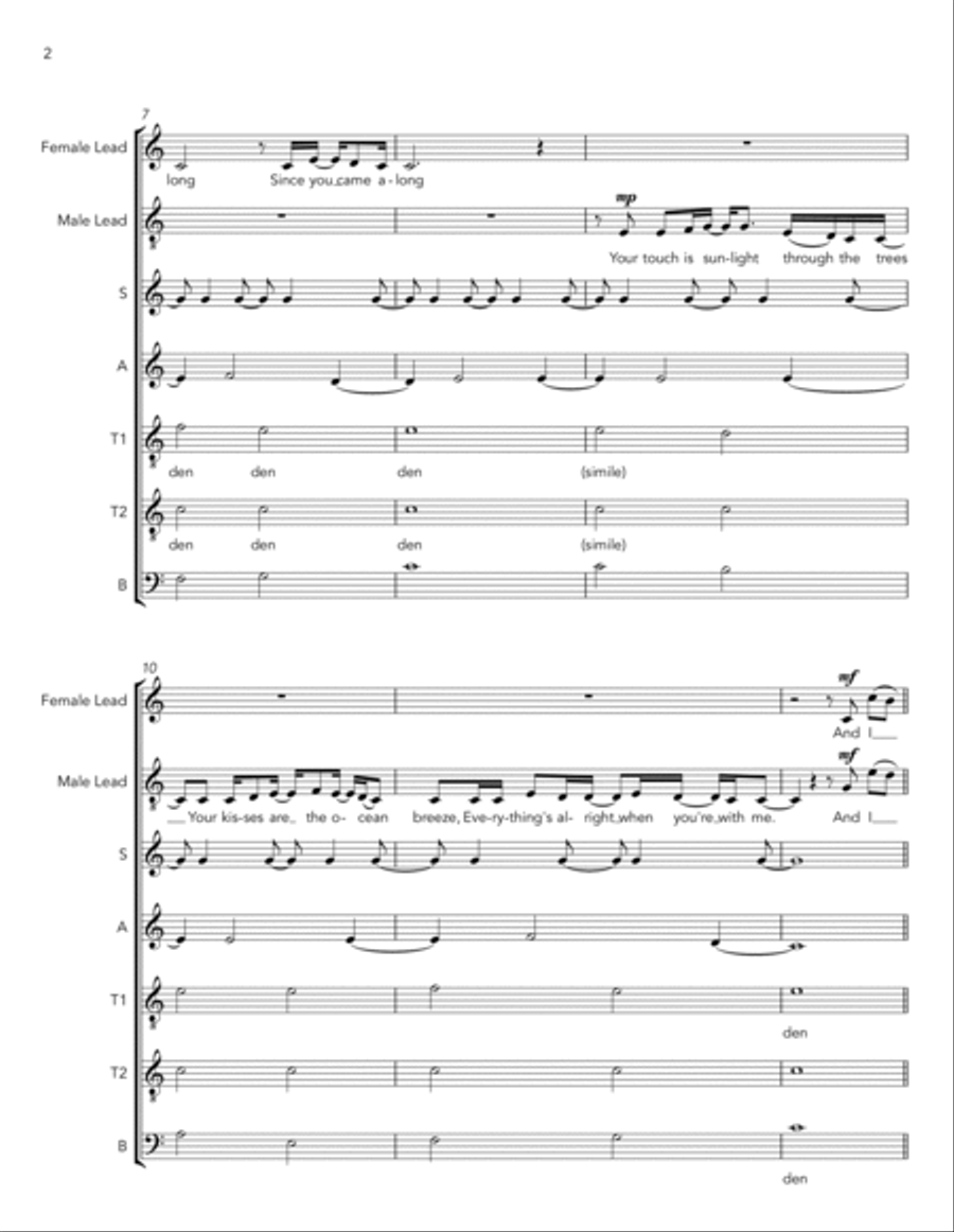 Better Place A Cappella scores gallery preview page 2