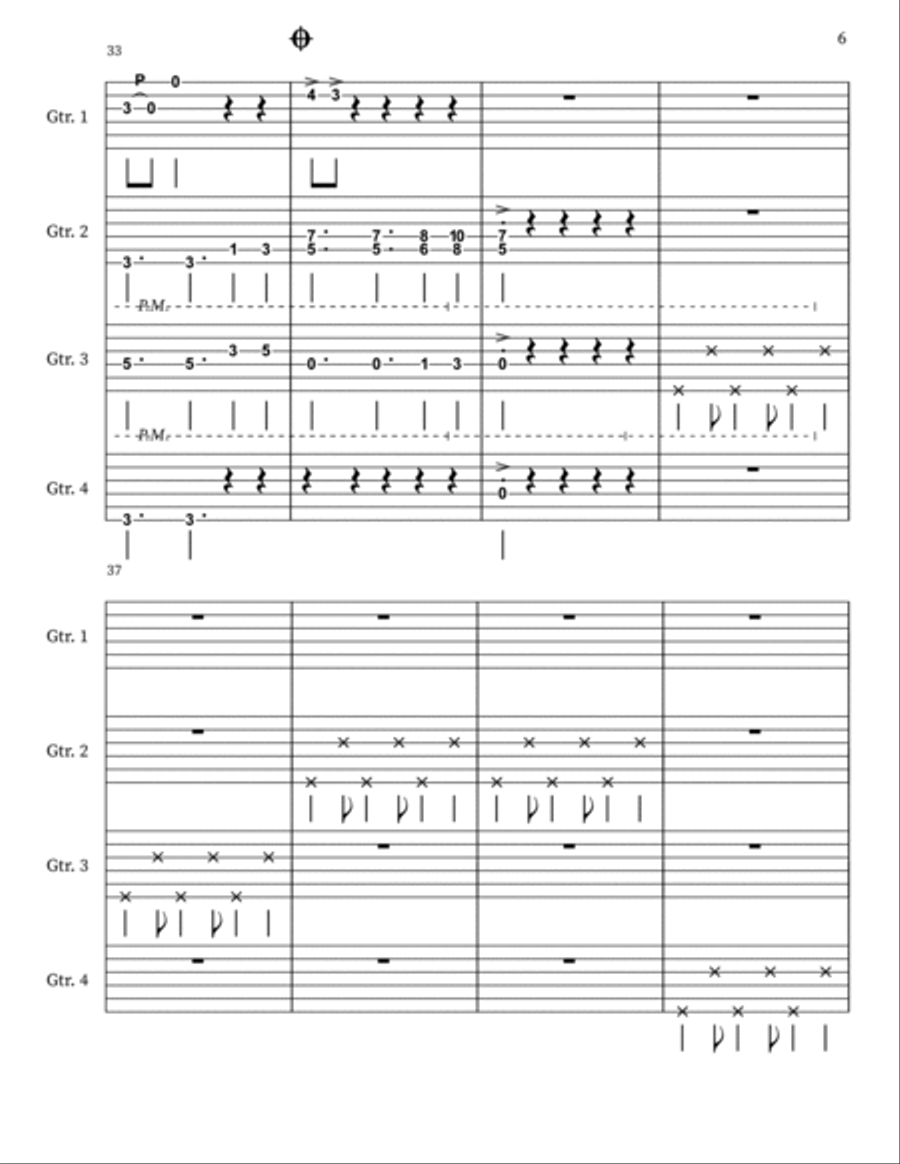 Mission: Impossible Theme (mission Accomplished) Acoustic Guitar scores gallery preview page 6