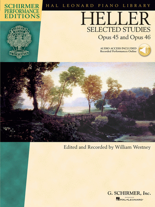 Book cover for Heller – Selected Piano Studies, Opus 45 & 46