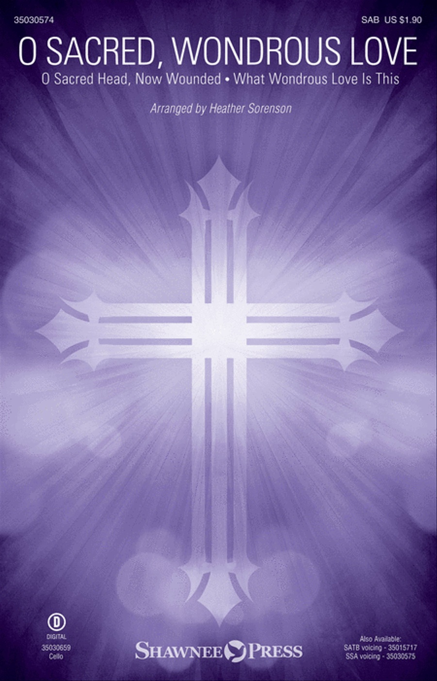 O Sacred, Wondrous Love O Sacred, Wondrous Love 3-Part scores gallery preview page 1