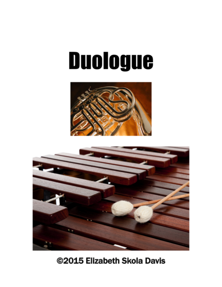 Duologue for Horn in F and Marimba Marimba - Digital Sheet Music