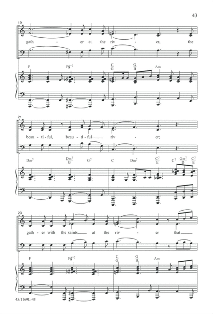 Simply Southern Gospel 3-Part scores gallery preview page 43