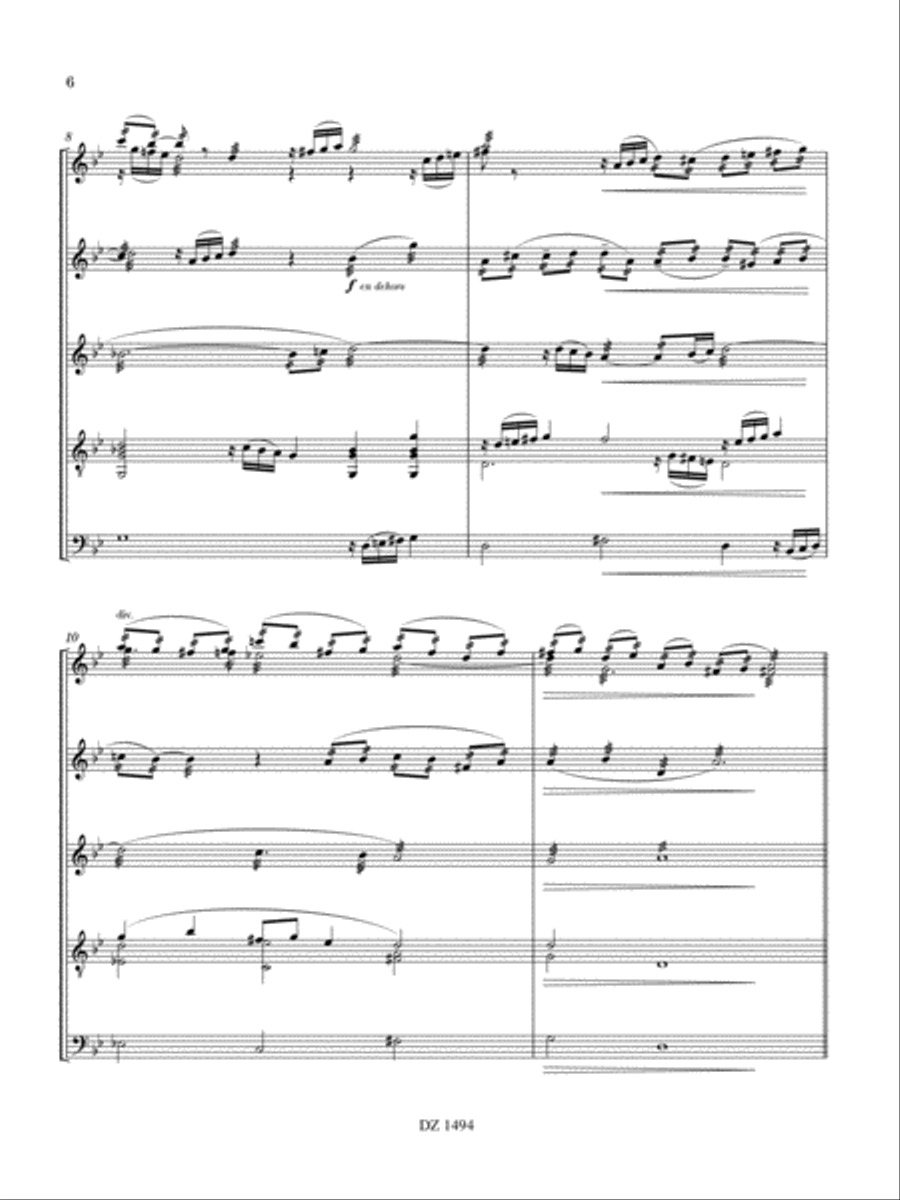 Guernica Orchestra scores gallery preview page 6