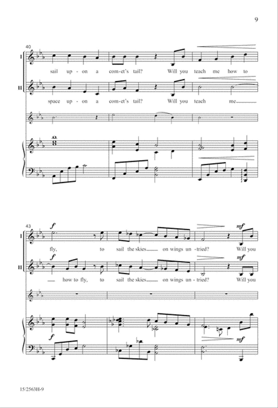 Will You Teach Me? 2-Part scores gallery preview page 10