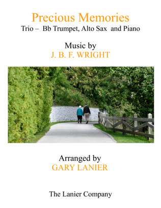 Book cover for Precious Memories (Trio - Bb Trumpet, Alto Sax & Piano with Score/Parts)