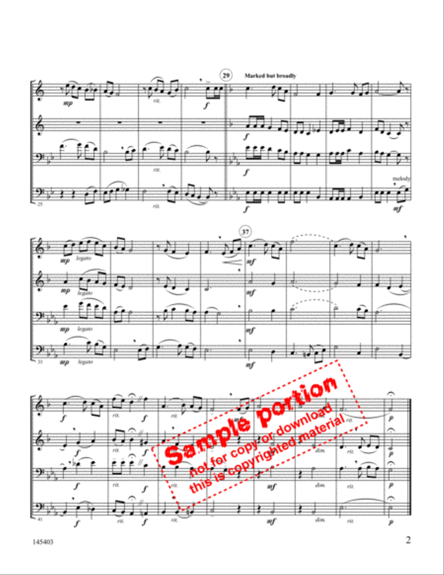 <br>Sheet music extract