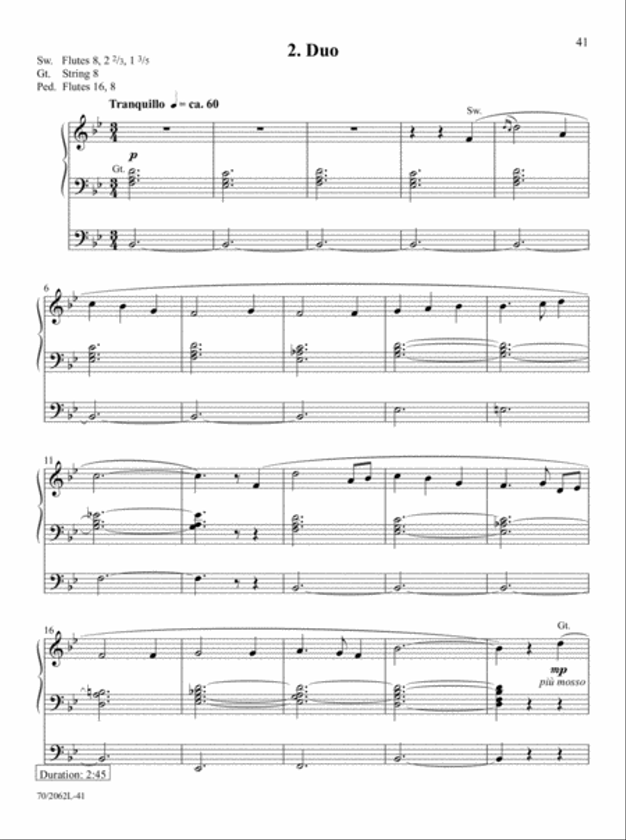 The Sacred Organ Library, Vol. 2 Organ Solo scores gallery preview page 24