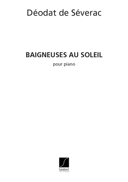 Baigneuses Au Soleil