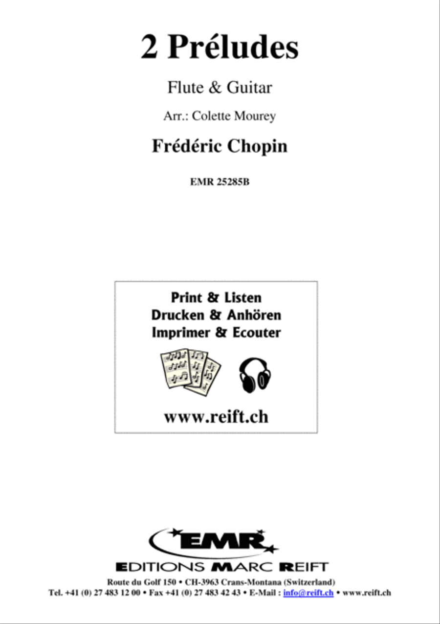 2 Preludes 2 Preludes Flute scores gallery preview page 2