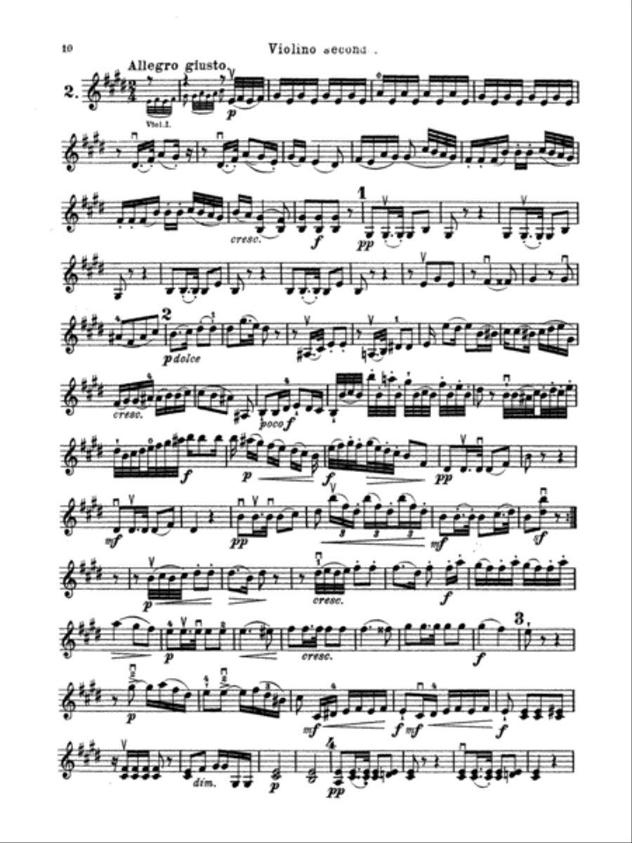 Boccherini: Three Duets, Op. 5 String Duet scores gallery preview page 1