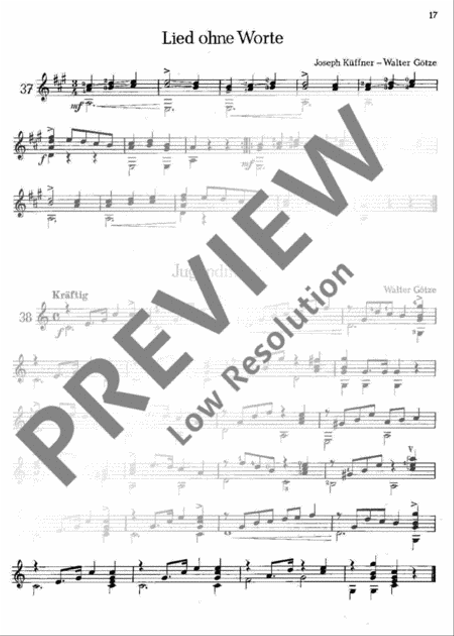 Guitar Playing for Beginners Easy Guitar scores gallery preview page 18