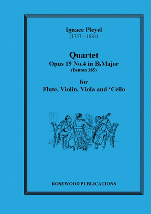 Book cover for Quartet, Op. 19/4
