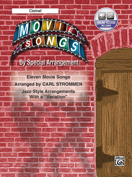 Movie Songs By Special Arrangement Clarinet Book And Cd