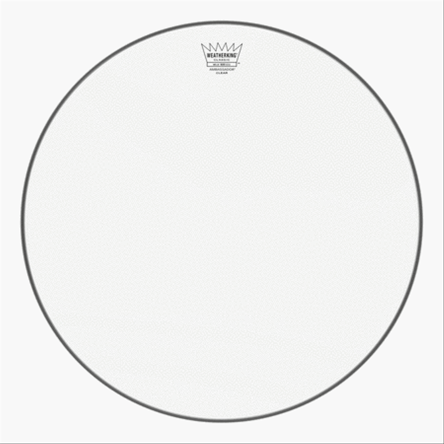 Batter, Ambassador, Classic, Clear, 18“ Diameter Musical Instruments scores gallery preview page 1