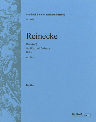Book cover for Flute Concerto in D major Op. 283