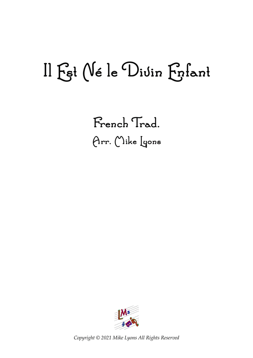Clarinet Quintet - Il Est Ne Le Divin Enfant image number null